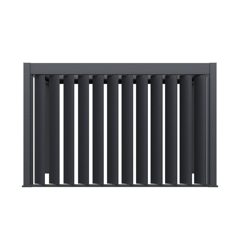 Orion Shutterwand - Kantelbaar - Verticaal - Voor 3,6 mtr zijkant - Antraciet - afbeelding 2