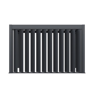 Orion Shutterwand - Kantelbaar - Verticaal - Voor 3,6 mtr zijkant - Antraciet - afbeelding 2