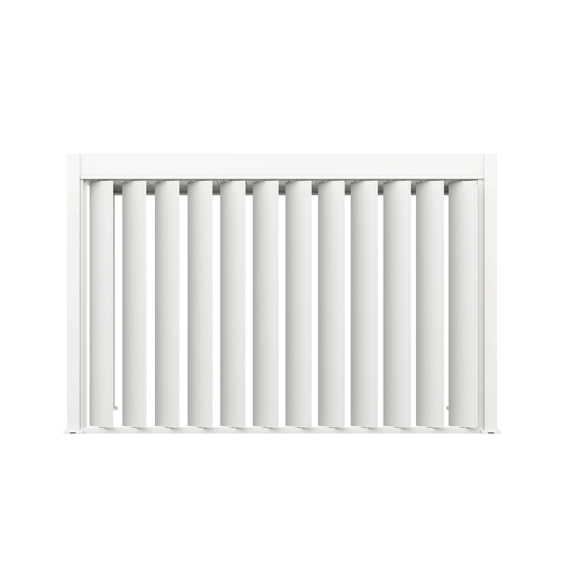 Orion Shutterwand - Kantelbaar - Verticaal - Voor 3 mtr zijkant - Wit - afbeelding 2