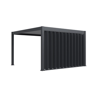 Orion Shutterwand - Kantelbaar - Verticaal - Voor 4 mtr zijkant - Antraciet - afbeelding 1