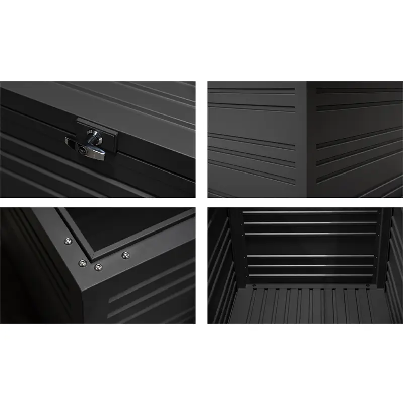Orion Sit & Store - Aluminium opbergbox - 1015L - Antraciet - afbeelding 2