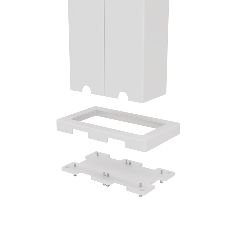 Orion verbindingsset - 300 cm - Voor 3 meter zijkant - Wit - afbeelding 2