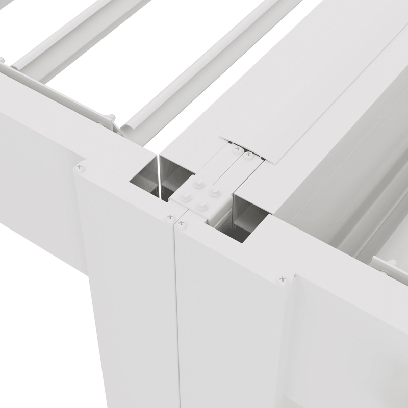 Orion verbindingsset - 300 cm - Voor 3 meter zijkant - Wit - afbeelding 3