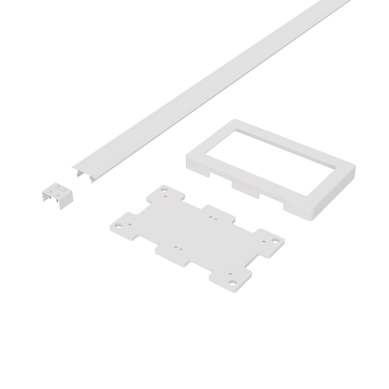 Orion verbindingsset - 400 cm - Voor 4 meter zijkant - Wit - afbeelding 1