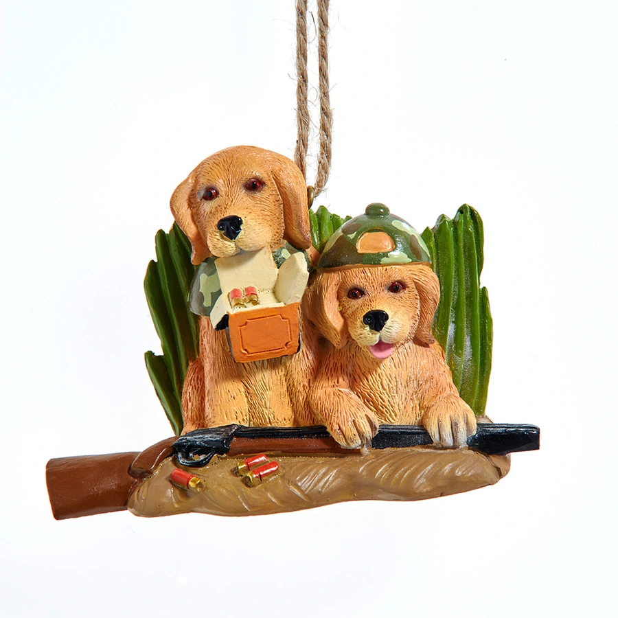 Kurt S. Adler Ornament Jachthonden - 9 cm