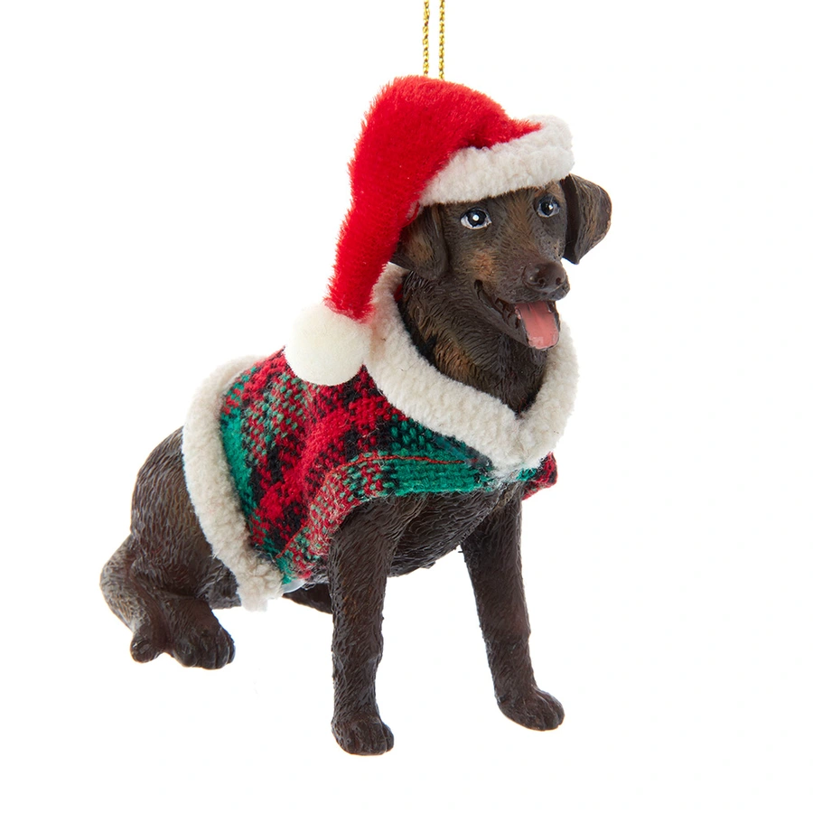 Kurt S. Adler Ornament Bruine Labrador - 8 cm