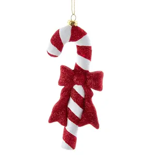 Kurt S. Adler Ornament Zuurstok Strik - 17 cm