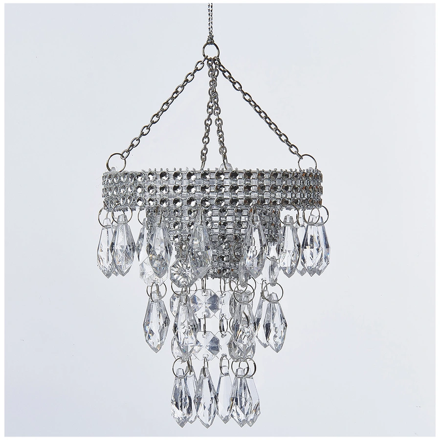 Kurt S. Adler Ornament Kroonluchter Glitter - 8 cm