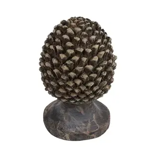 Ornament Dejan Grijs - S