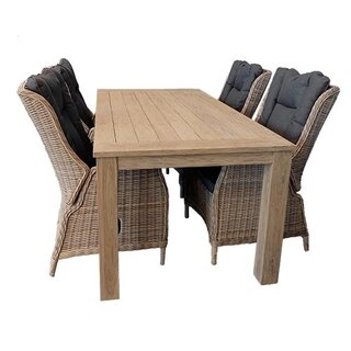Buitengewoon Boet Osborne Teak Diningset - VW - afbeelding 2