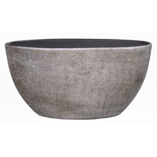 Floran Ovaal Mira Industrieel Wit - 49x20x25 cm