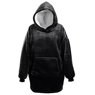 Unique Living Fleece Hoodie - Zwart