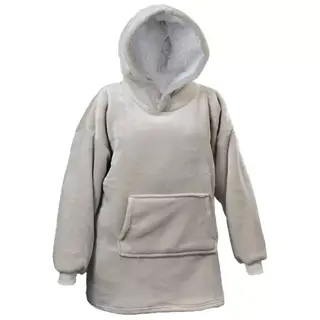 Unique Living Fleece Hoodie - Grijs