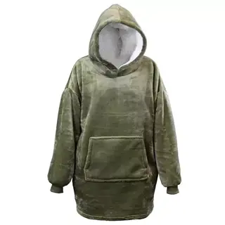 Unique Living Fleece Hoodie - Groen