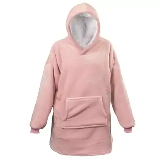 Unique Living Fleece Hoodie - Roze