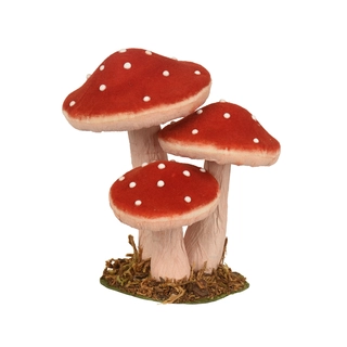 Paddenstoelen Decoratie - 16,5 cm