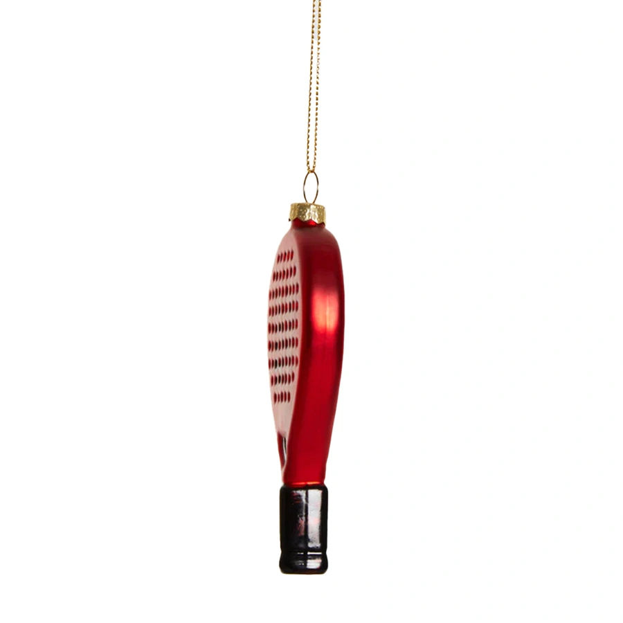 Yup Kerstornament Padelracket - Rood - afbeelding 2