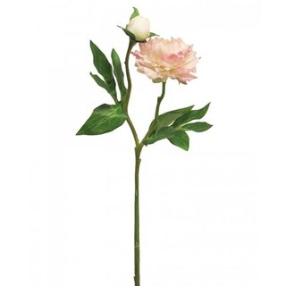 Kunst Pioenroos Princess 46 cm - Roze