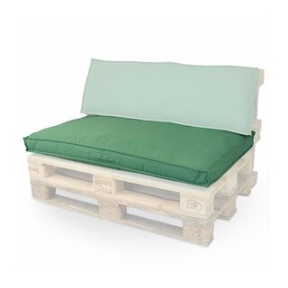 Unique Living Zit Palletkussen Luana 80x120 cm - Hedge Green