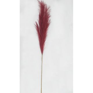 Kunst Pampas gras - 100cm - Rood