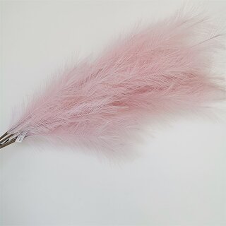 Kunst Pampas gras 130 cm - Licht roze - afbeelding 2