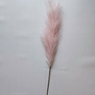 Kunst Pampas gras 130 cm - Licht roze - afbeelding 2