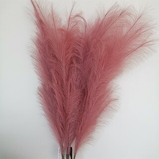 Kunst Pampas gras 130 cm - Roze - afbeelding 2