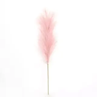 Kunst Pampas Gras 60 cm - Licht roze