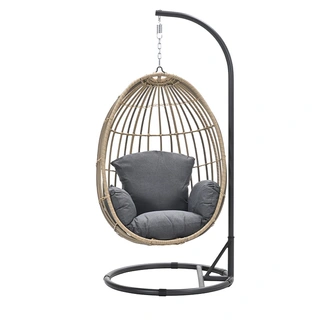Garden Impressions Panama Hangstoel Egg - Mystic Grey - afbeelding 1