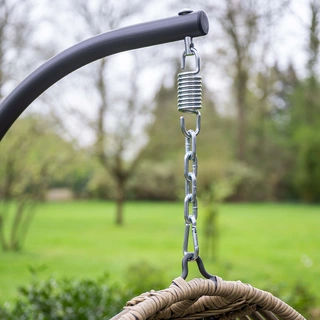 Garden Impressions Panama Hangstoel Egg - Mystic Grey - afbeelding 6