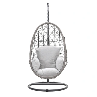 Garden Impressions Panama Hangstoel Egg - Black/Valley Sand - afbeelding 1