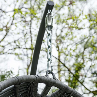 Garden Impressions Panama Hangstoel Egg - Earl Grey/Valley Sand - afbeelding 7