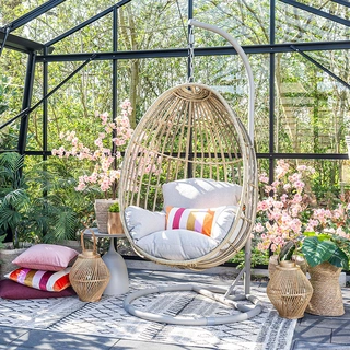 Garden Impressions Panama Hangstoel Egg - Dessert Sand - afbeelding 4