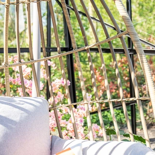 Garden Impressions Panama Hangstoel Egg - Dessert Sand - afbeelding 5