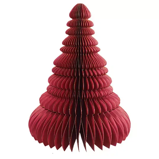 Papier Boom Glitter 40cm - Bordeaux