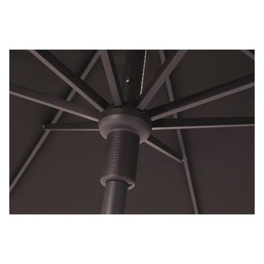 Madison Parasol Asymetric Sideway 360x220 cm - Grey - afbeelding 4