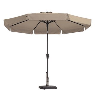 Madison Parasol Flores Luxe Ø300 cm - Ecru