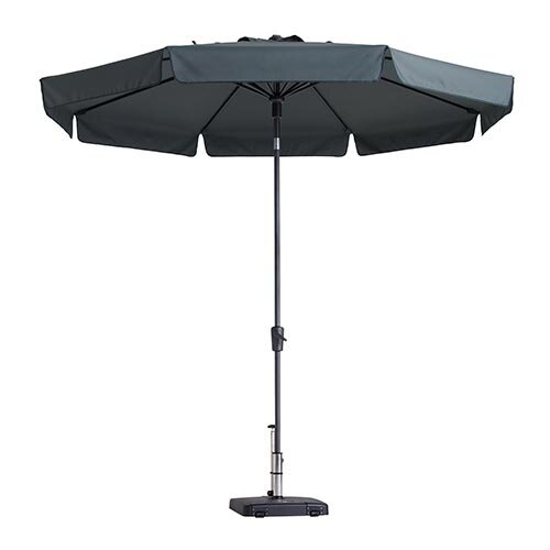 Madison Parasol Flores Luxe Ø300 cm - Grijs