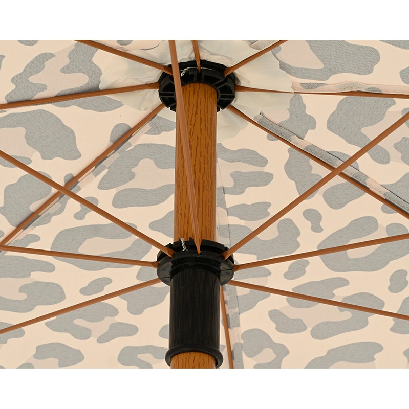 Decoris Parasol Franje Panter - Ø180 cm - afbeelding 3