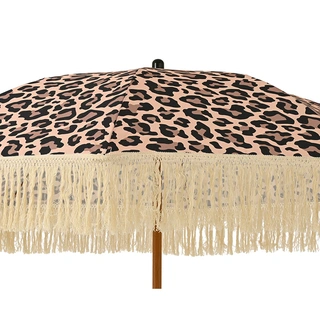 Decoris Parasol Franje Panter - Ø180 cm - afbeelding 4