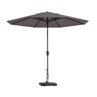 Madison Parasol Paros II Luxe Ø300 cm - Taupe