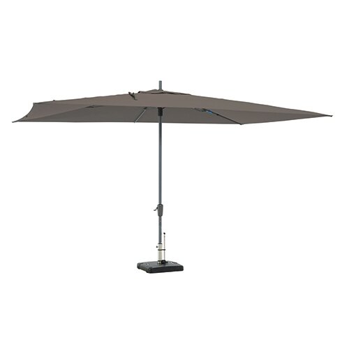 Madison Parasol Rectangle 400x300 cm - Grey