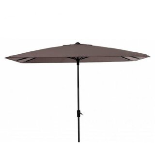 Madison Parasol Round Corner 280x280 cm - Taupe