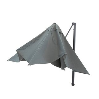 Madison Zweefparasol Saint-Tropez 355x300 cm - Grey - afbeelding 4