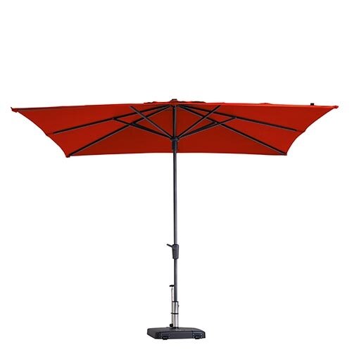 Madison Parasol Syros Luxe 280x280 cm - Brick Red