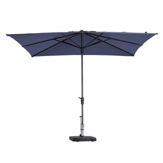 Madison Parasol Syros Luxe 280x280 cm - Safier Blue