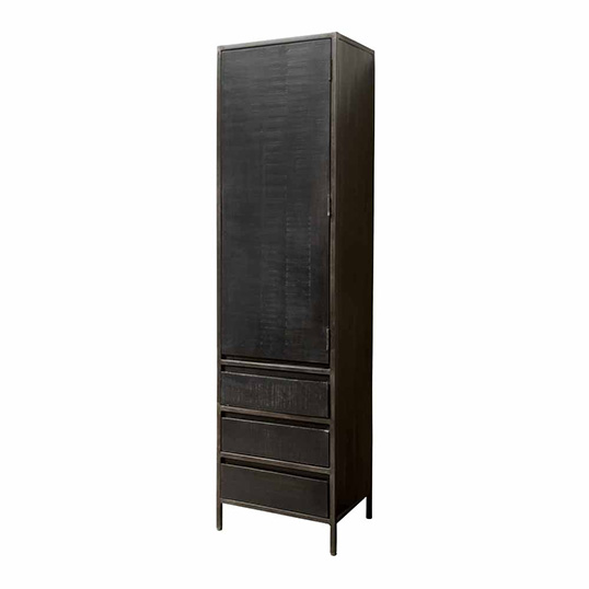 Tower Living Paterno Opbergkast - 50x40x190 cm - afbeelding 1