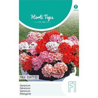Horti Tops Pelargonium, Geranium Magic Beauty F1 gemengd