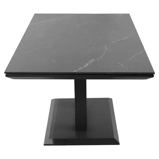 Trestino Perugia Tuintafel Antraciet - 140x80 cm - afbeelding 3