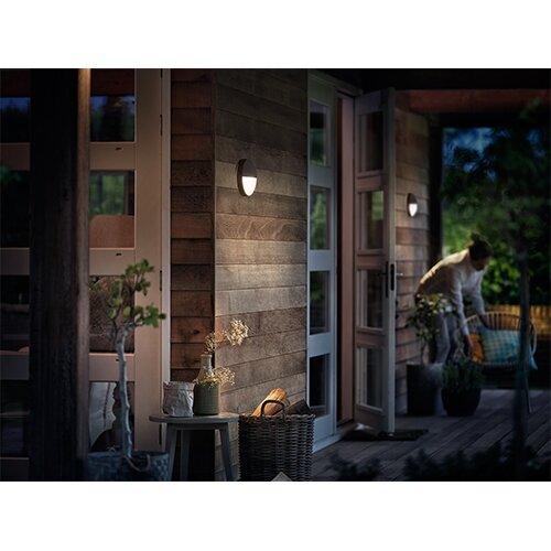 Philips myGarden Capricorn Wandlamp Antraciet - Sensor - afbeelding 2